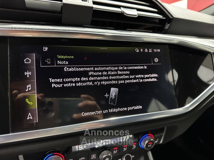 Audi Q3 Sportback 45 TFSIe  245 ch S tronic 6 S line - 34