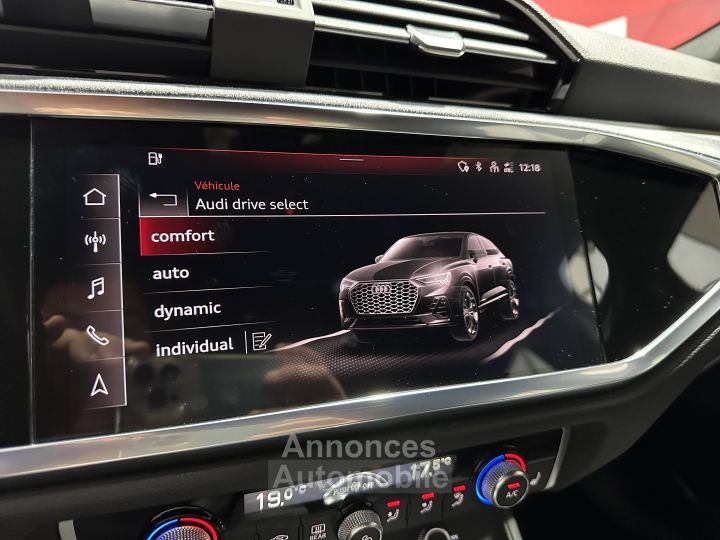 Audi Q3 Sportback 45 TFSIe  245 ch S tronic 6 S line - 38