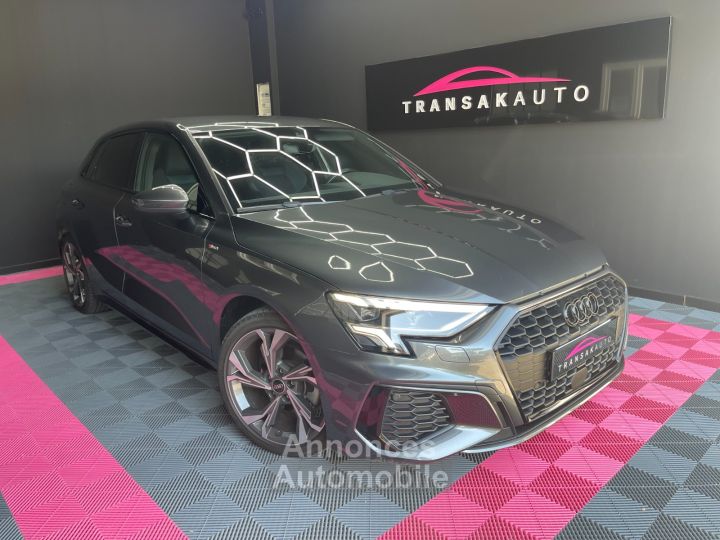 Audi A3 Sportback 35 15 TFSI 16V GPF Mild Hybrid SS 150 cv S LINE / SUIVIE / SIEGES ALCANTARA - 1