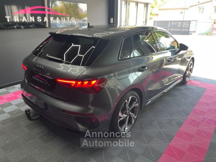Audi A3 Sportback 35 15 TFSI 16V GPF Mild Hybrid SS 150 cv S LINE / SUIVIE / SIEGES ALCANTARA - 6