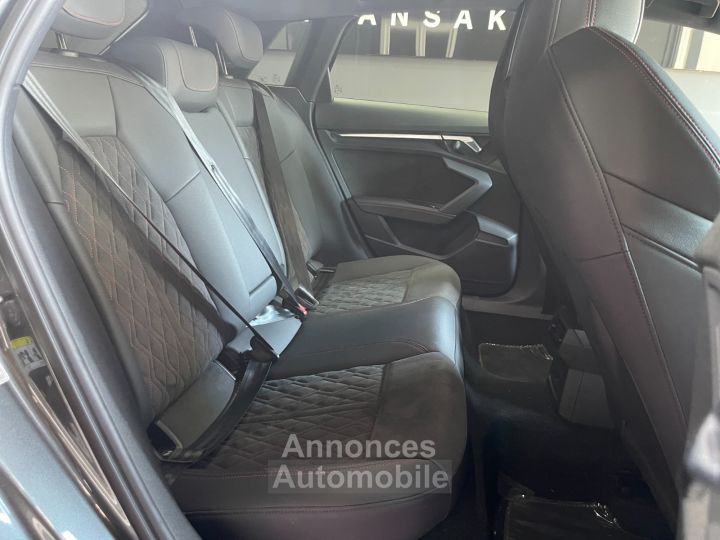 Audi A3 Sportback 35 15 TFSI 16V GPF Mild Hybrid SS 150 cv S LINE / SUIVIE / SIEGES ALCANTARA - 9