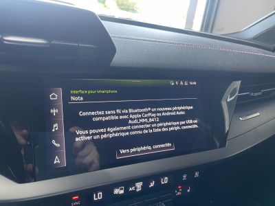 Audi A3 Sportback 35 15 TFSI 16V GPF Mild Hybrid SS 150 cv S LINE / SUIVIE / SIEGES ALCANTARA   - 13