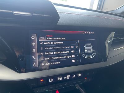 Audi A3 Sportback 35 15 TFSI 16V GPF Mild Hybrid SS 150 cv S LINE / SUIVIE / SIEGES ALCANTARA   - 14