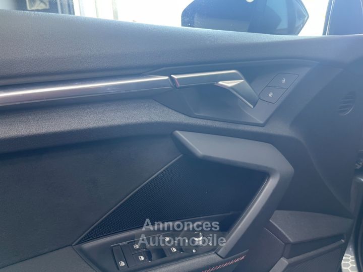Audi A3 Sportback 35 15 TFSI 16V GPF Mild Hybrid SS 150 cv S LINE / SUIVIE / SIEGES ALCANTARA - 24