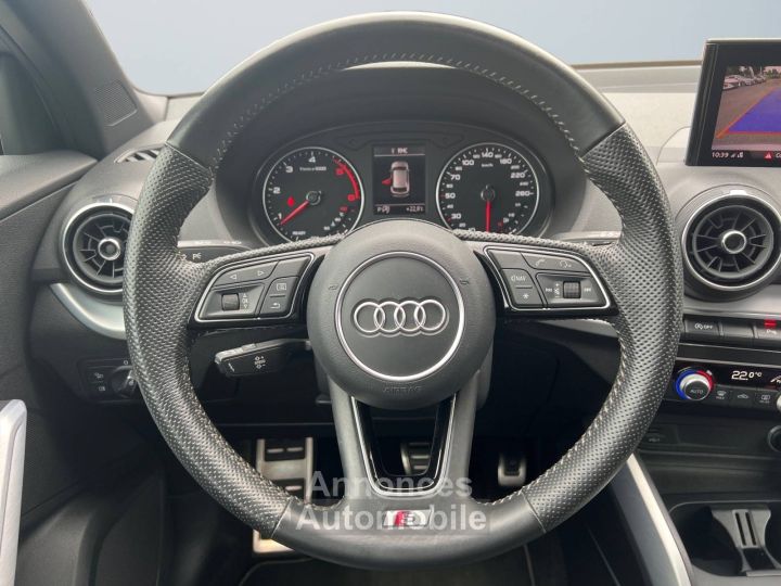 Audi Q2 16 TDI 116ch S line S tronic 7 *Carplay / Caméra de recul / Roue de secours* - 11