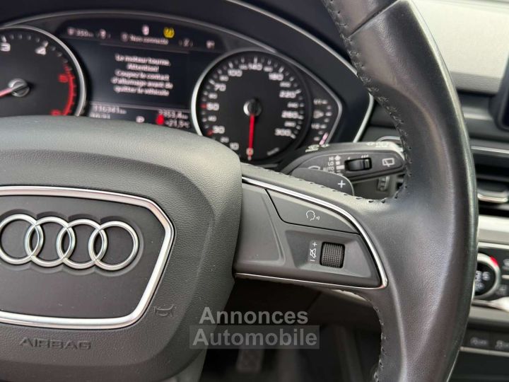 Audi A4 Avant 20 TDi S tronic- 116000 km- Capteurs - 21