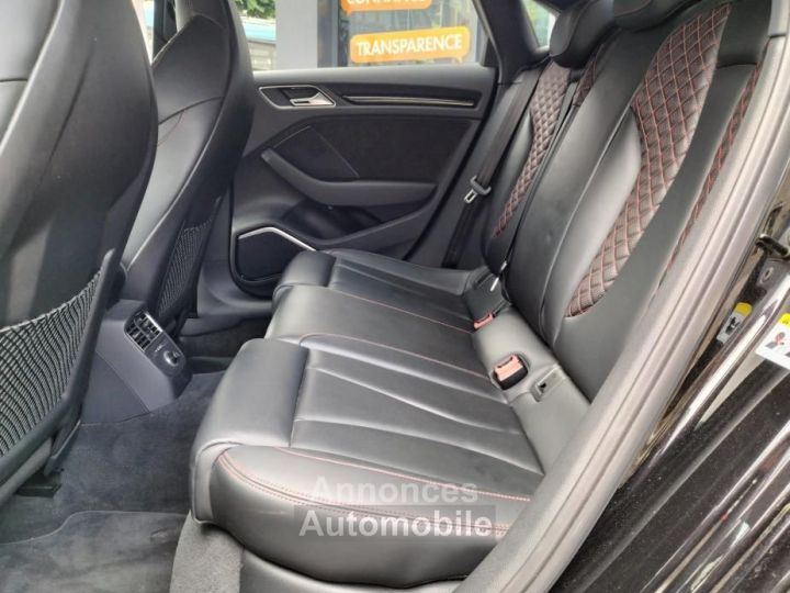 Audi RS3 SPORTBACK 25 TFSI 400 QUATTRO S-TRONIC BVA Véhicule Français Suivi - 7