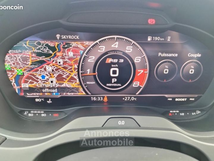 Audi RS3 SPORTBACK 25 TFSI 400 QUATTRO S-TRONIC BVA Véhicule Français Suivi - 9
