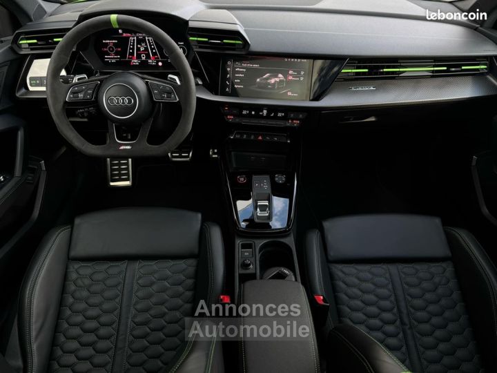 Audi RS3 400CH MALUS PAYE Garantie 6 ans Quattro LED Bang & Olufsen Sièges RS Toit Ouvrant Pack Black Carplay 19P 599-mois - 4