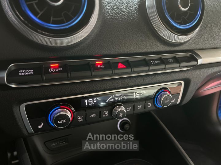 Audi A3 berline 20 tfsi 190 s tronic 7 quattro line - 33