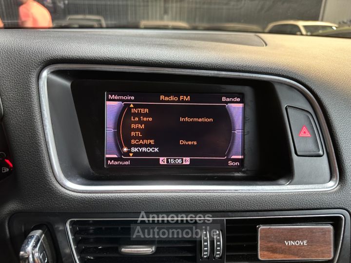 Audi Q5 20 tdi 177 quattro ambiente s tronic 7 distribution ok toit ouvrant automatique - 24