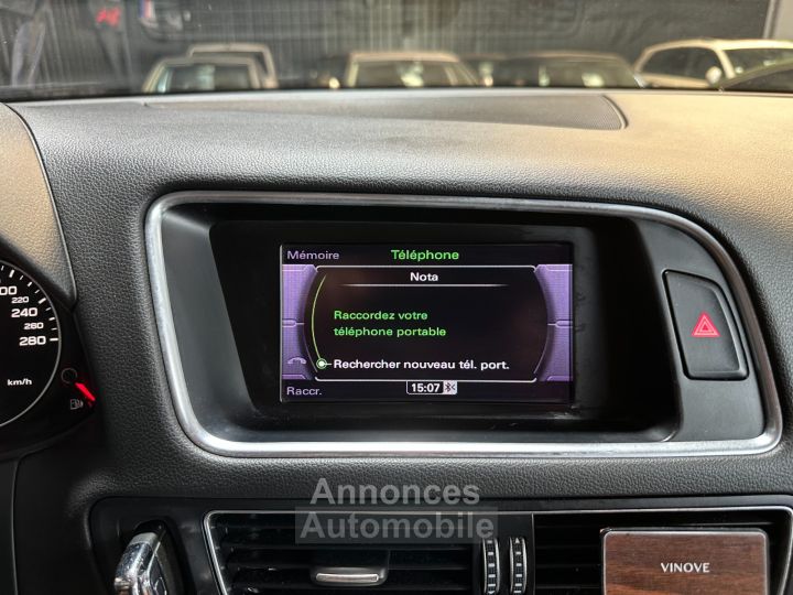 Audi Q5 20 tdi 177 quattro ambiente s tronic 7 distribution ok toit ouvrant automatique - 27