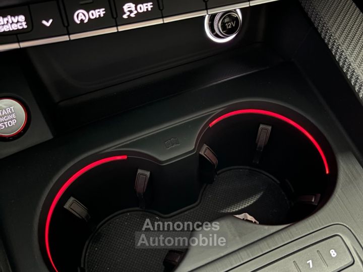 Audi RS5 coupe v6 29 tfsi 450 tiptronic 8 b9 quattro toit ouvrant o suivi - 34