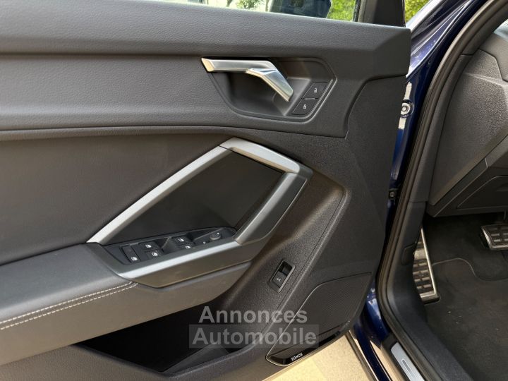Audi Q3 Sportback II 35 TDI 150ch S line tronic 7 BVA, Toit Pano, CarPlay - 27