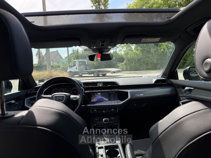 Audi Q3 Sportback II 35 TDI 150ch S line tronic 7 BVA, Toit Pano, CarPlay - 28
