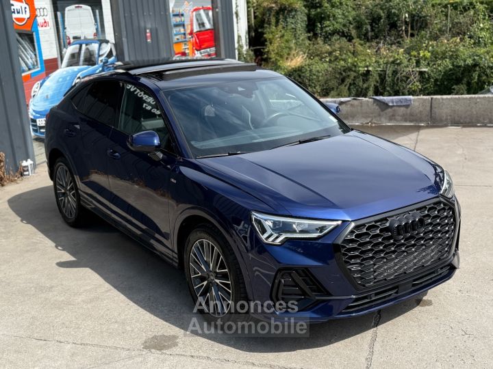 Audi Q3 Sportback II 35 TDI 150ch S line tronic 7 BVA, Toit Pano, CarPlay - 34