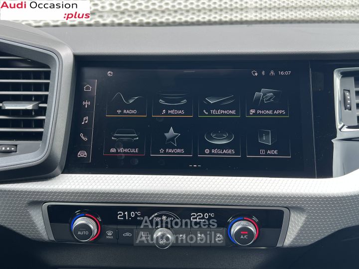 Audi A1 Sportback 30 TFSI 116 ch S tronic 7 S Line - 11