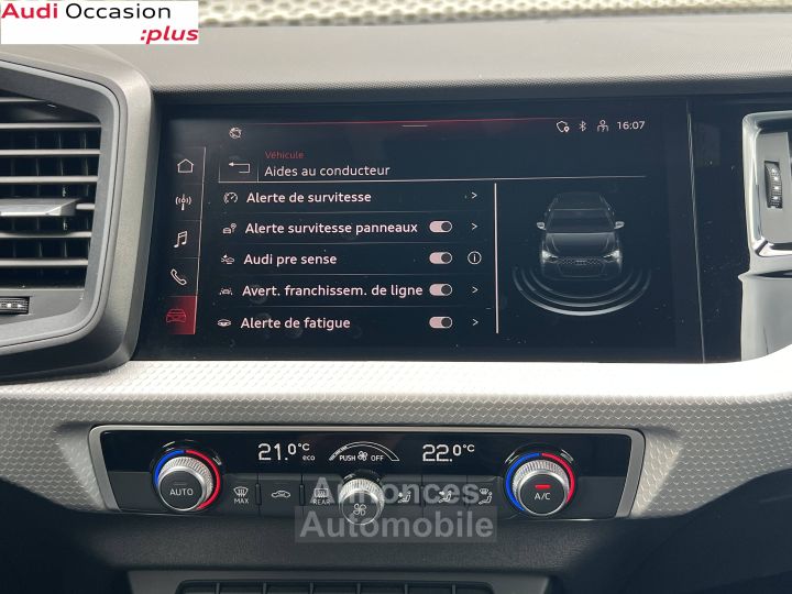 Audi A1 Sportback 30 TFSI 116 ch S tronic 7 S Line - 15
