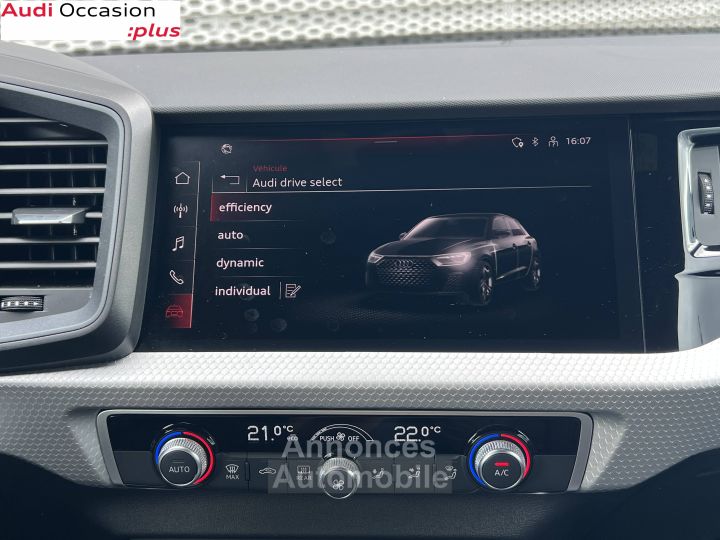 Audi A1 Sportback 30 TFSI 116 ch S tronic 7 S Line - 16