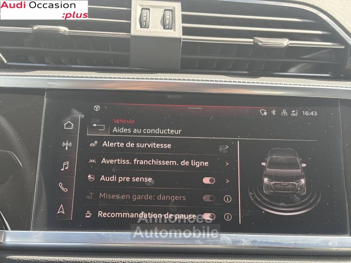 Audi Q3 Sportback 35 TFSI 150 ch S tronic 7 S line - 15