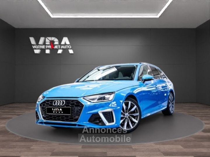 Audi A4 Avant 30 TDI S line 20L – CarPlay, Sièges chauffants, Caméra de recul - 1