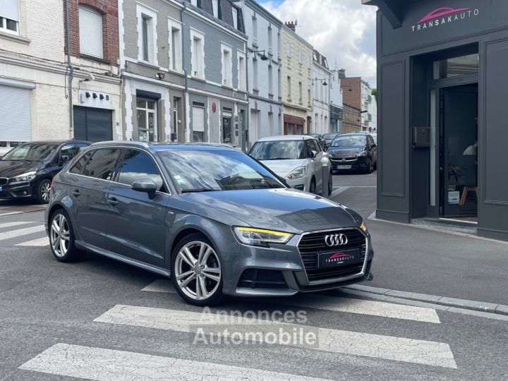 Audi A3 Sportback 30 TDI 116 S tronic 7 S Line / CARPLAY / SIEGES CHAUFFANTS - 1