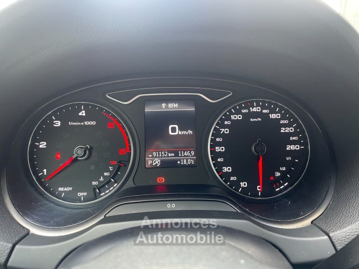 Audi A3 Sportback 30 TDI 116 S tronic 7 S Line / CARPLAY / SIEGES CHAUFFANTS - 17