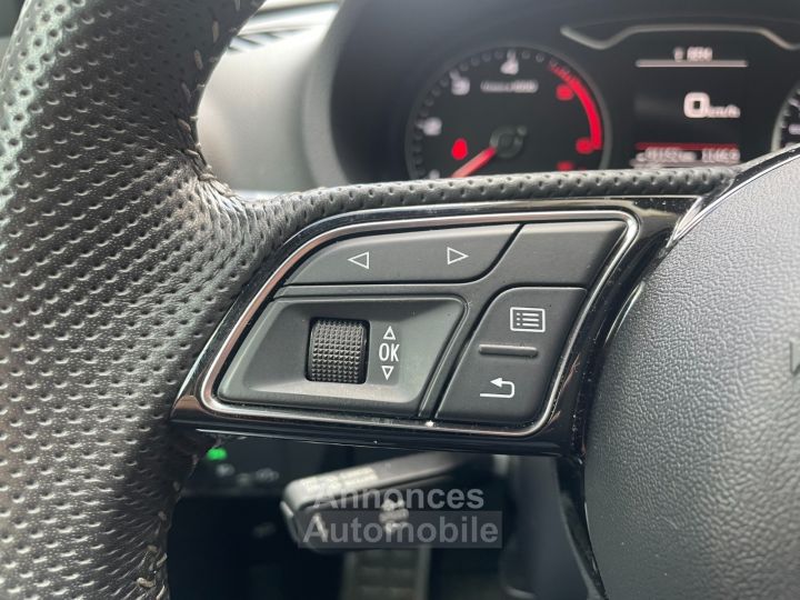 Audi A3 Sportback 30 TDI 116 S tronic 7 S Line / CARPLAY / SIEGES CHAUFFANTS - 19