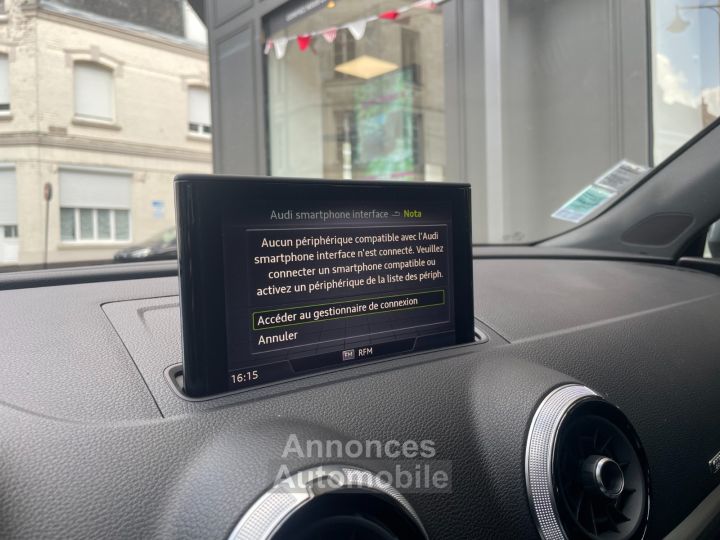 Audi A3 Sportback 30 TDI 116 S tronic 7 S Line / CARPLAY / SIEGES CHAUFFANTS - 24