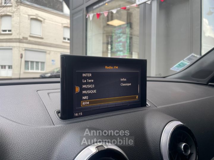 Audi A3 Sportback 30 TDI 116 S tronic 7 S Line / CARPLAY / SIEGES CHAUFFANTS - 28