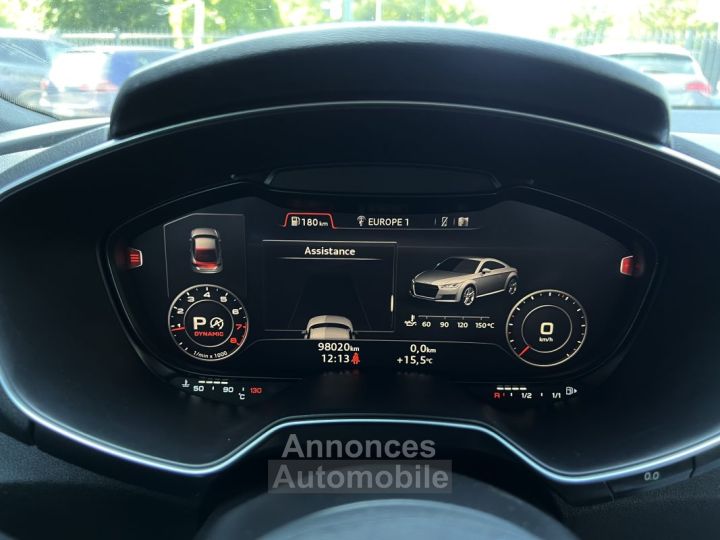 Audi TT III COUPE MK3 S-LINE 20 TFSI 230 BOITE AUTO VIRTUAL COCKPIT INTERIEUR CUIR - GARANTIE 1 AN - 32