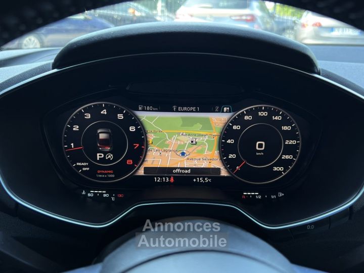 Audi TT III COUPE MK3 S-LINE 20 TFSI 230 BOITE AUTO VIRTUAL COCKPIT INTERIEUR CUIR - GARANTIE 1 AN - 33