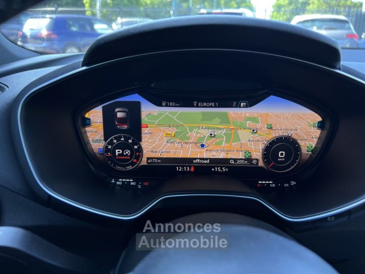 Audi TT III COUPE MK3 S-LINE 20 TFSI 230 BOITE AUTO VIRTUAL COCKPIT INTERIEUR CUIR - GARANTIE 1 AN - 37