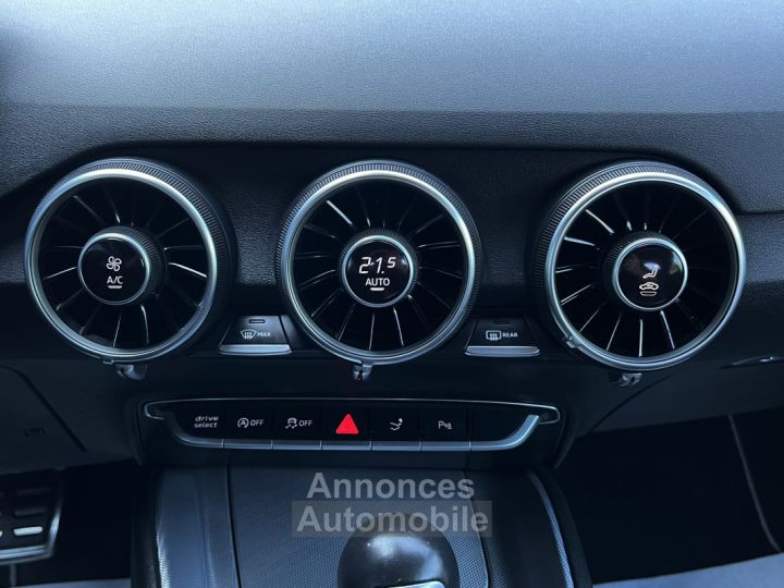 Audi TT III COUPE MK3 S-LINE 20 TFSI 230 BOITE AUTO VIRTUAL COCKPIT INTERIEUR CUIR - GARANTIE 1 AN - 41