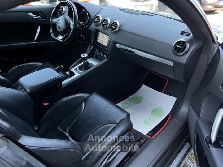 Audi TT COUPE S-LINE 20 TFSI 200 Cv APPLE CARPLAY & ANDROID / INTERIEUR CUIR GPS - GARANTIE 1 AN - 11