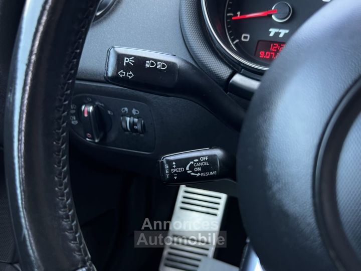 Audi TT COUPE S-LINE 20 TFSI 200 Cv APPLE CARPLAY & ANDROID / INTERIEUR CUIR GPS - GARANTIE 1 AN - 24