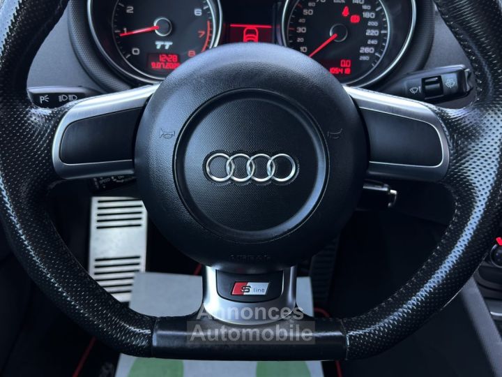 Audi TT COUPE S-LINE 20 TFSI 200 Cv APPLE CARPLAY & ANDROID / INTERIEUR CUIR GPS - GARANTIE 1 AN - 28