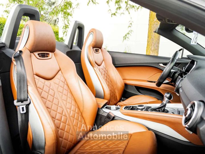 Audi TT RS Cabrio 18 TFSI S tronic Line Cognac Seats - 15