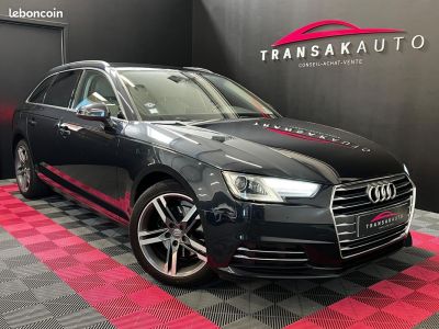 Audi A4 Avant 20 TDI ULTRA SPORT 136cv PACK ROUES ETE EN PLUS NOIR BLEUTE   - 1