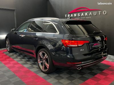 Audi A4 Avant 20 TDI ULTRA SPORT 136cv PACK ROUES ETE EN PLUS NOIR BLEUTE   - 3