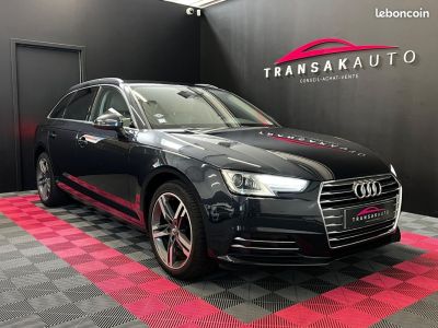 Audi A4 Avant 20 TDI ULTRA SPORT 136cv PACK ROUES ETE EN PLUS NOIR BLEUTE   - 6