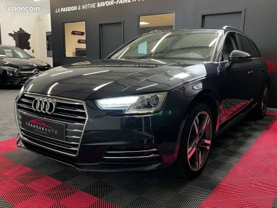 Audi A4 Avant 20 TDI ULTRA SPORT 136cv PACK ROUES ETE EN PLUS NOIR BLEUTE   - 8