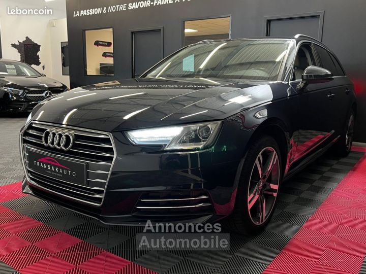 Audi A4 Avant 20 TDI ULTRA SPORT 136cv PACK ROUES ETE EN PLUS NOIR BLEUTE - 8