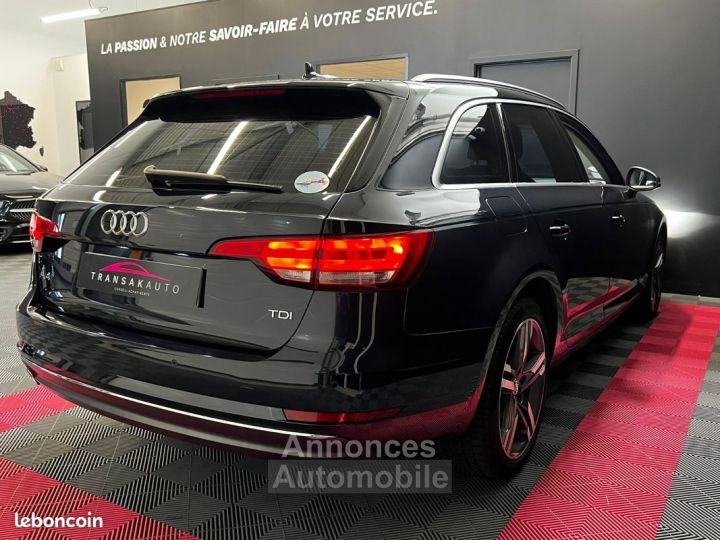 Audi A4 Avant 20 TDI ULTRA SPORT 136cv PACK ROUES ETE EN PLUS NOIR BLEUTE - 10
