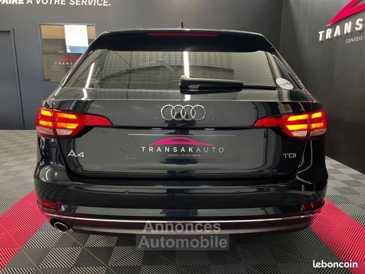 Audi A4 Avant 20 TDI ULTRA SPORT 136cv PACK ROUES ETE EN PLUS NOIR BLEUTE - 11