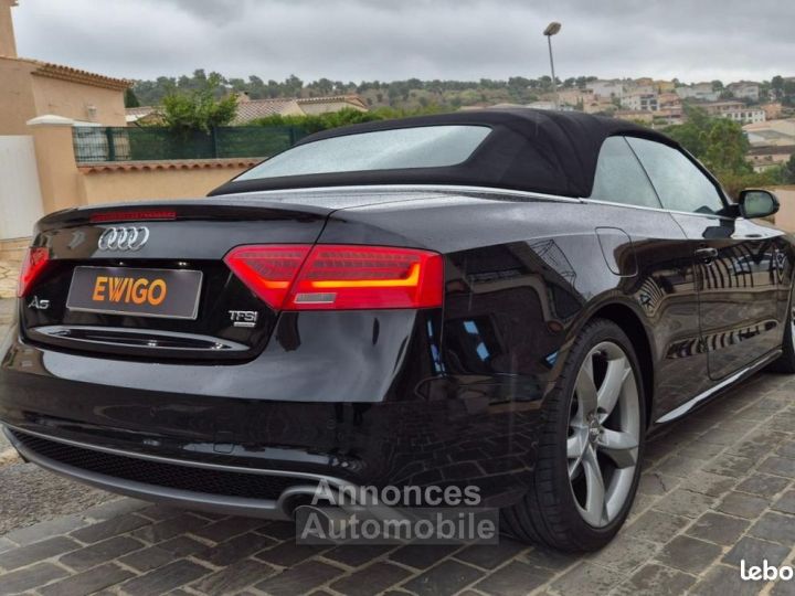 Audi A5 Cabriolet 20 TFSI 225CH S-LINE PLUS QUATTRO S-TRONIC SUIVI COMPLET FACTURES CAMERA 19 GPS - 2