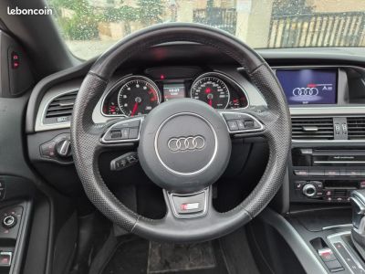 Audi A5 Cabriolet 20 TFSI 225CH S-LINE PLUS QUATTRO S-TRONIC SUIVI COMPLET FACTURES CAMERA 19 GPS   - 3
