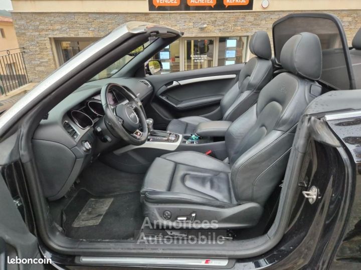 Audi A5 Cabriolet 20 TFSI 225CH S-LINE PLUS QUATTRO S-TRONIC SUIVI COMPLET FACTURES CAMERA 19 GPS - 4