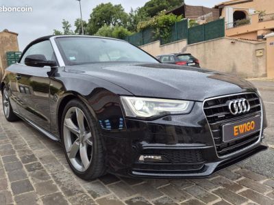 Audi A5 Cabriolet 20 TFSI 225CH S-LINE PLUS QUATTRO S-TRONIC SUIVI COMPLET FACTURES CAMERA 19 GPS   - 14