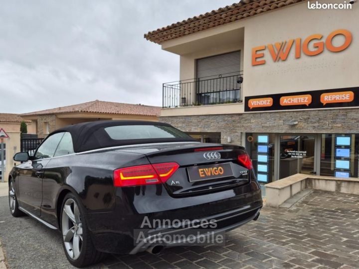 Audi A5 Cabriolet 20 TFSI 225CH S-LINE PLUS QUATTRO S-TRONIC SUIVI COMPLET FACTURES CAMERA 19 GPS - 17